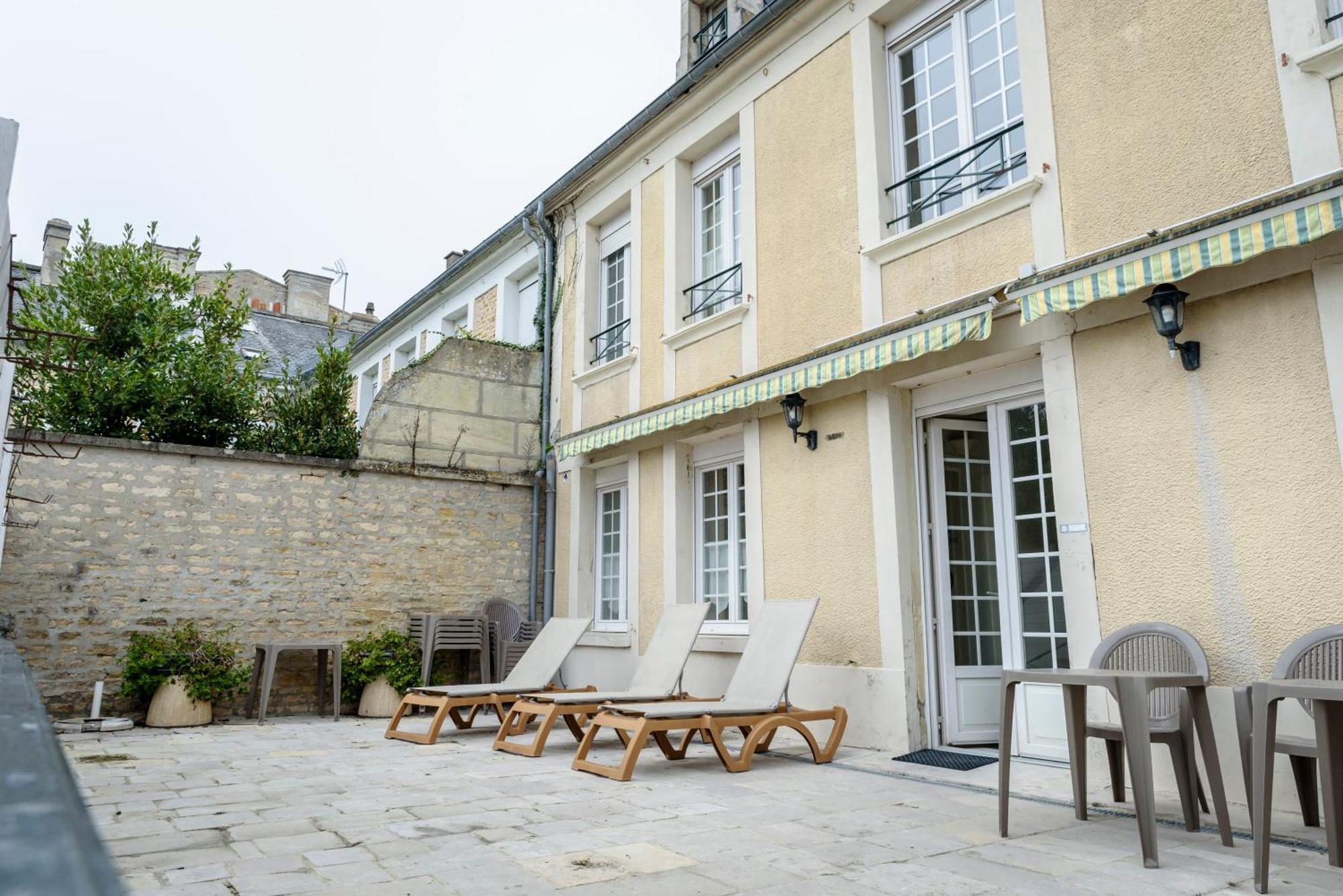 Maison Studios & Appartements Les 4 Vents Luc-sur-Mer Exterior foto